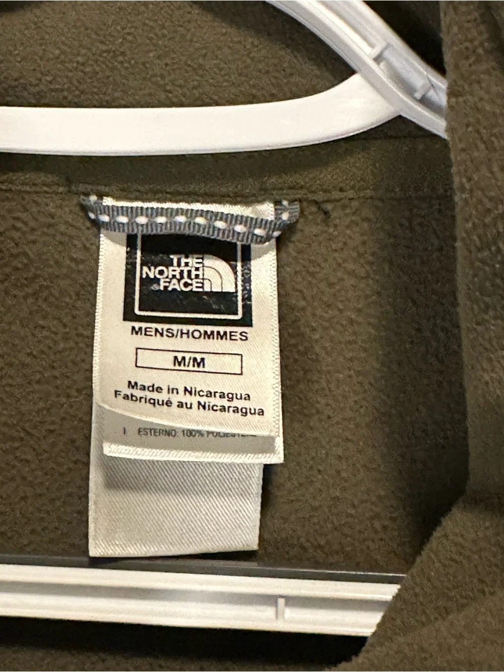 The North Face lightweight fleece